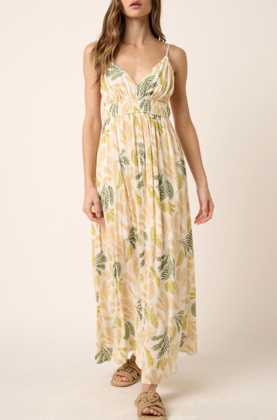 Neila Print Maxi Dress