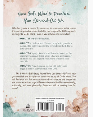 5 Minute Bible Journal Life Less Stressed Devotion