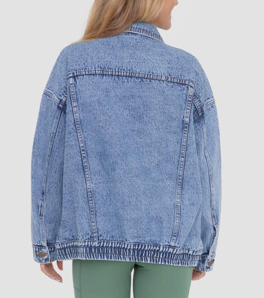 Throwback Oversized Denim Jacket