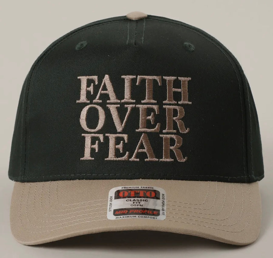 Faith Over Fear Hat