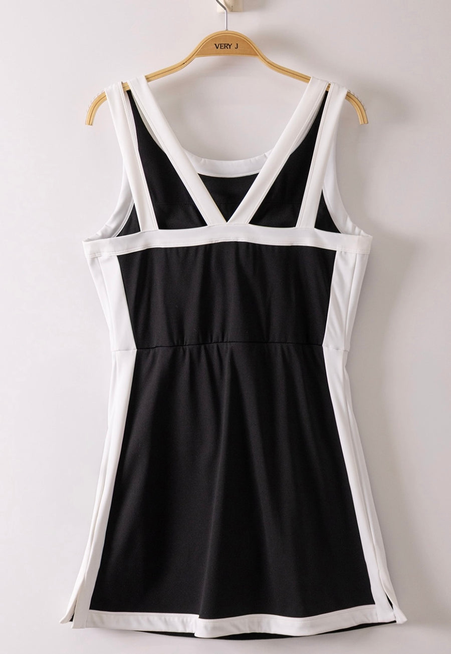 Dasia Colorblock Activewear Dress
