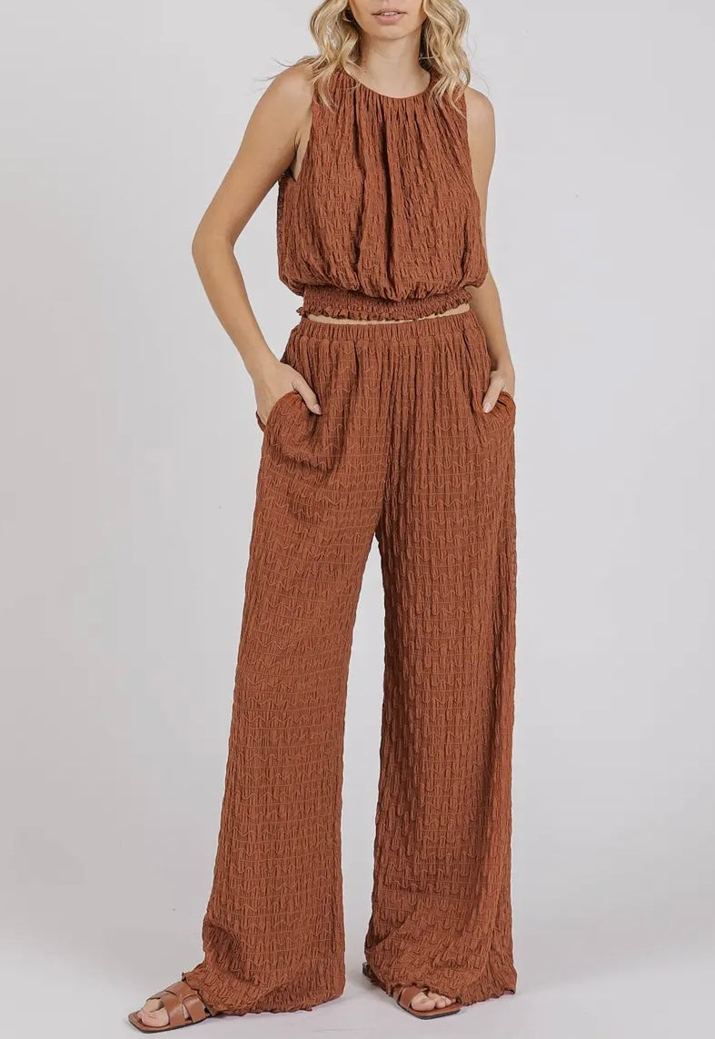 Holland Textured Camel Set