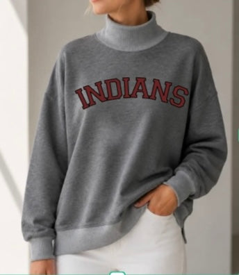 Team Mock Neck Sweatshirt (Multiple Options)