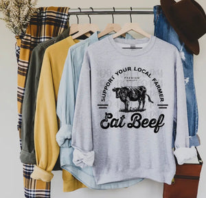 Support Your Local Farmer Eat Beef