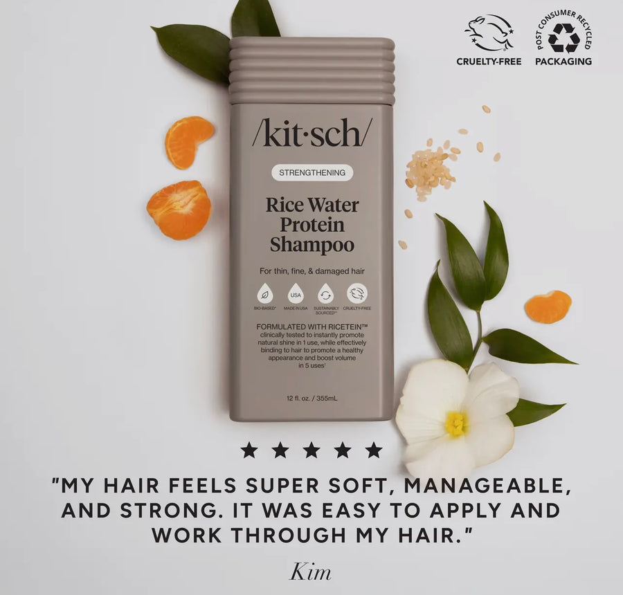 Kitsch Strengthening Rice Water Shampoo & Conditioner