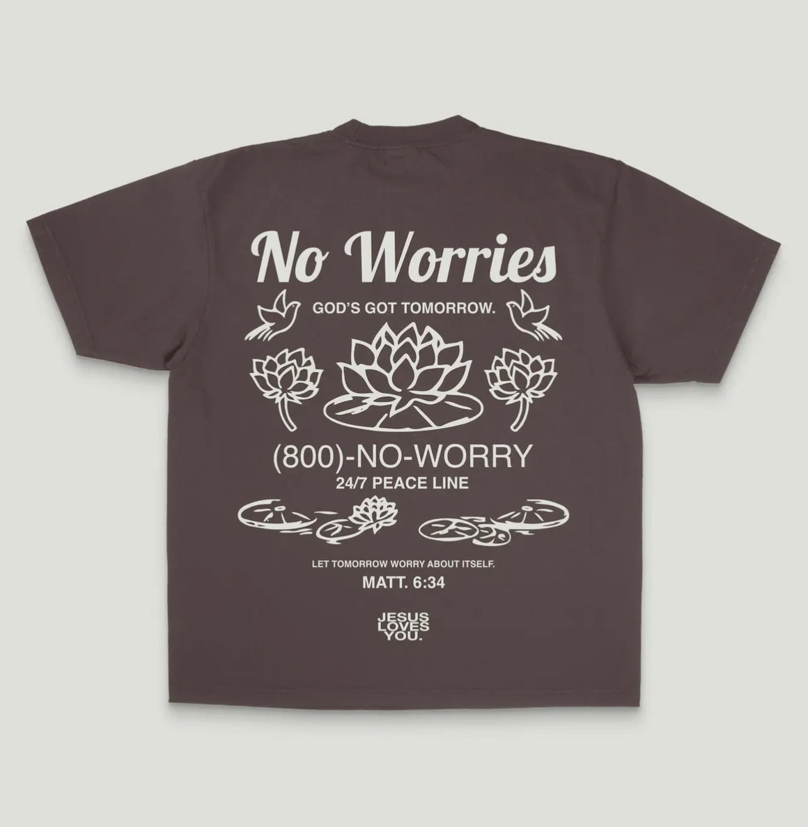 No Worries Graphic Tee