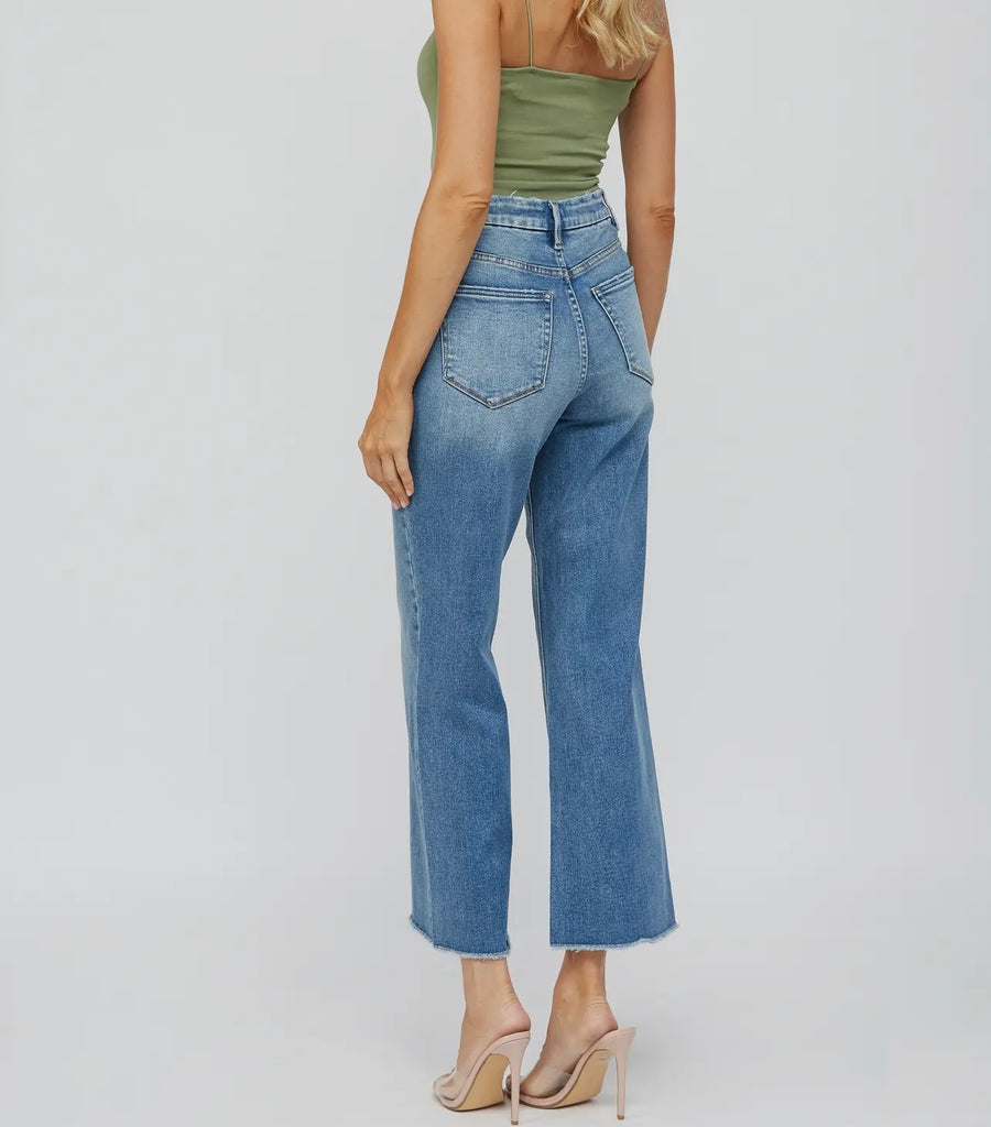 Britt High Rise Wide Leg Jean