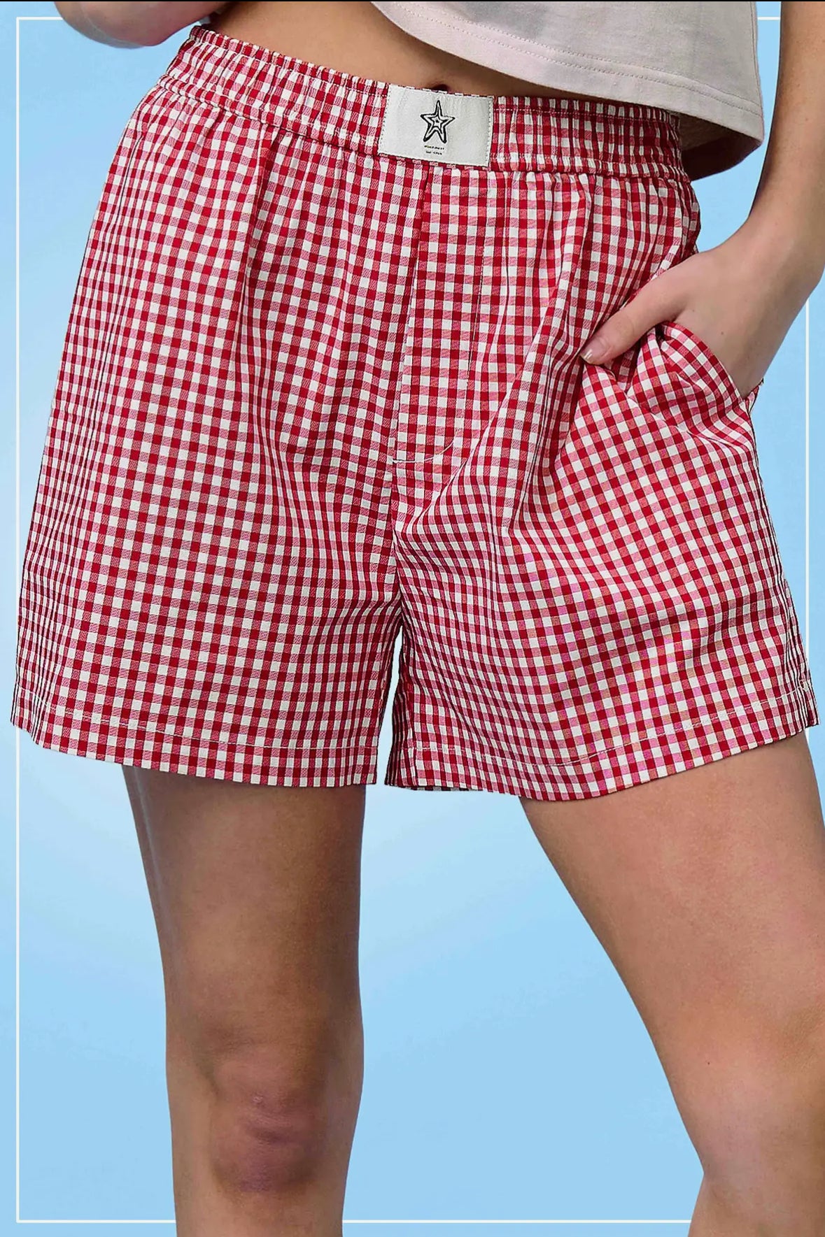 American Honey Gingham Checkered Short (2 Colors)