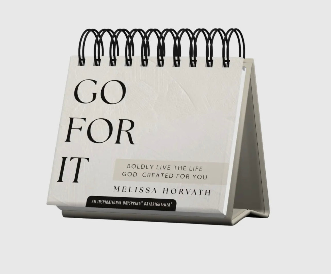 Go For It Inspiration Daily Calendar