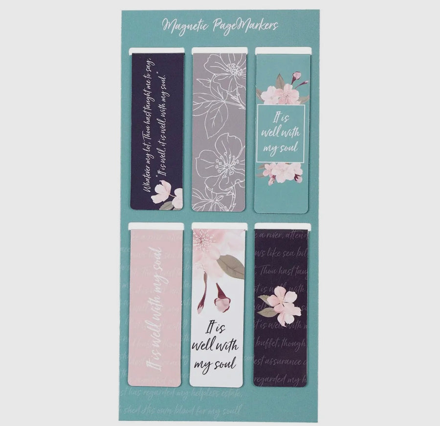 Magnetic Book Marks (6 Options)