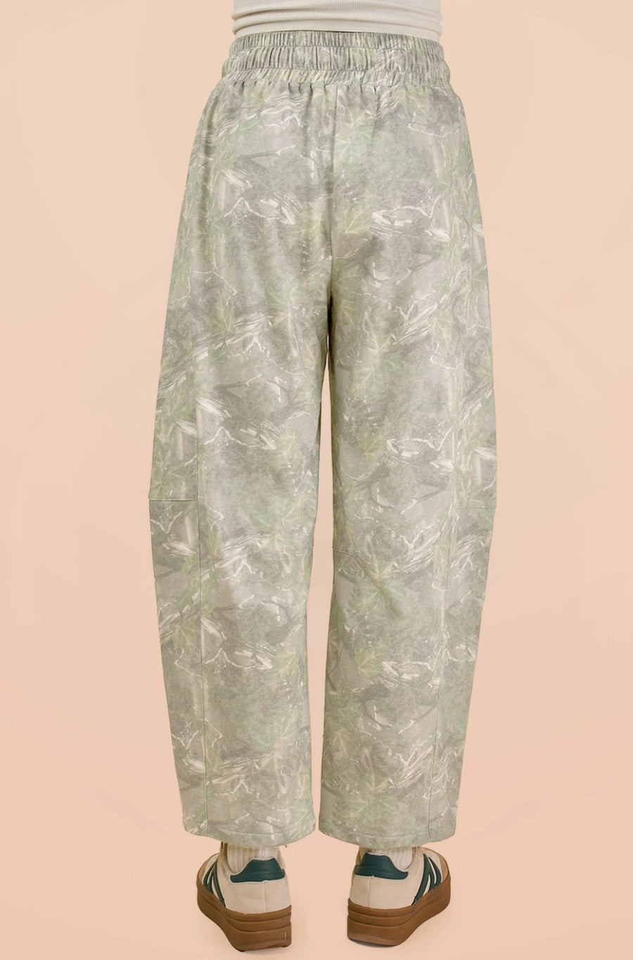 Blaze Camo Print Barrel Pant