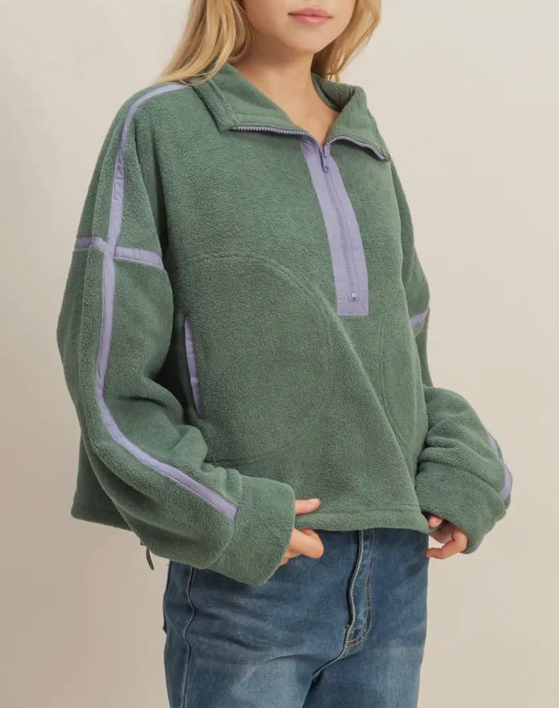 Devon Fleece Half Zip Pullover