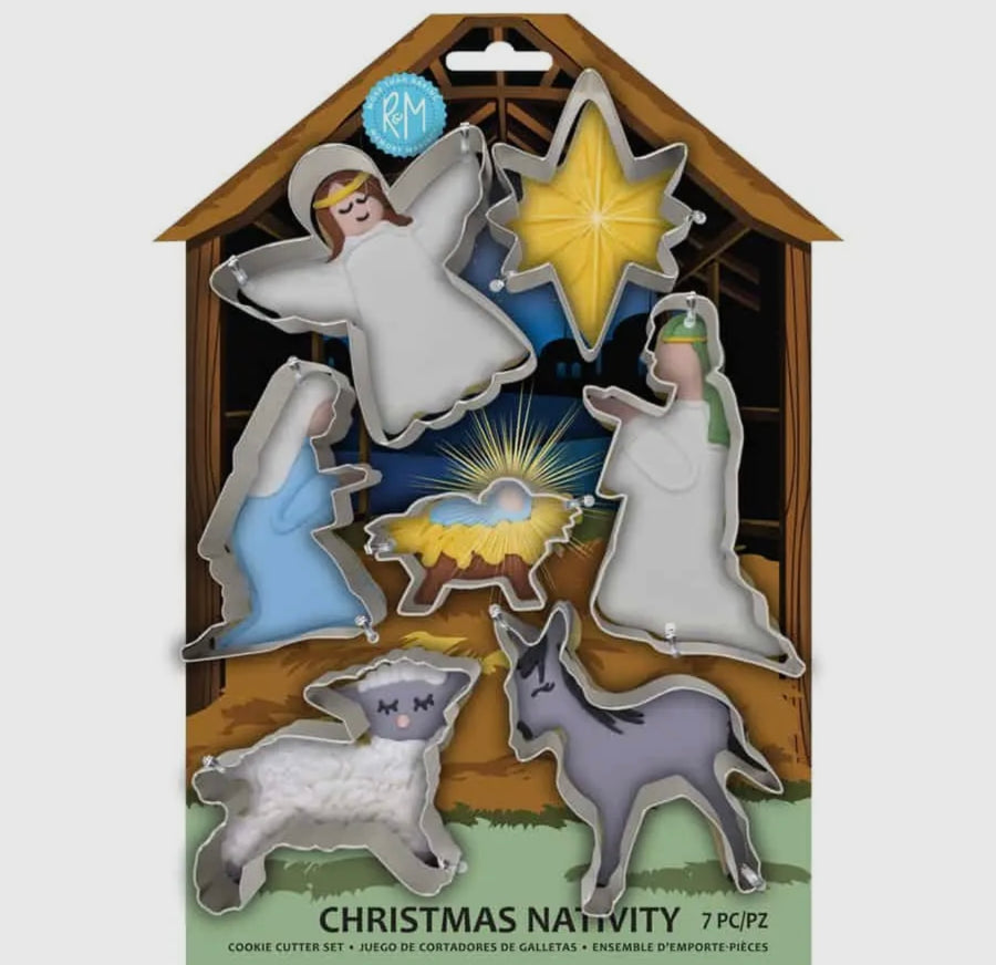 PBF Christmas Nativity Cookie Cutter Set