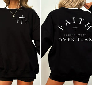 Faith Over Fear Graphic Sweatshirt