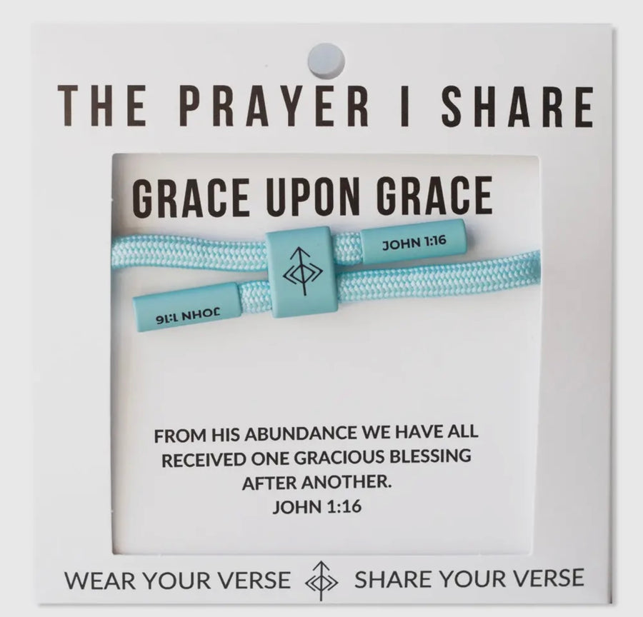 The Prayer Share Christian Cord Bracelet (Multiple Options)