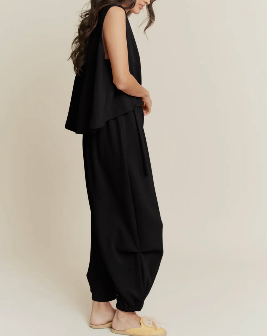 Celeste Clinch Tie Top & Pant Set