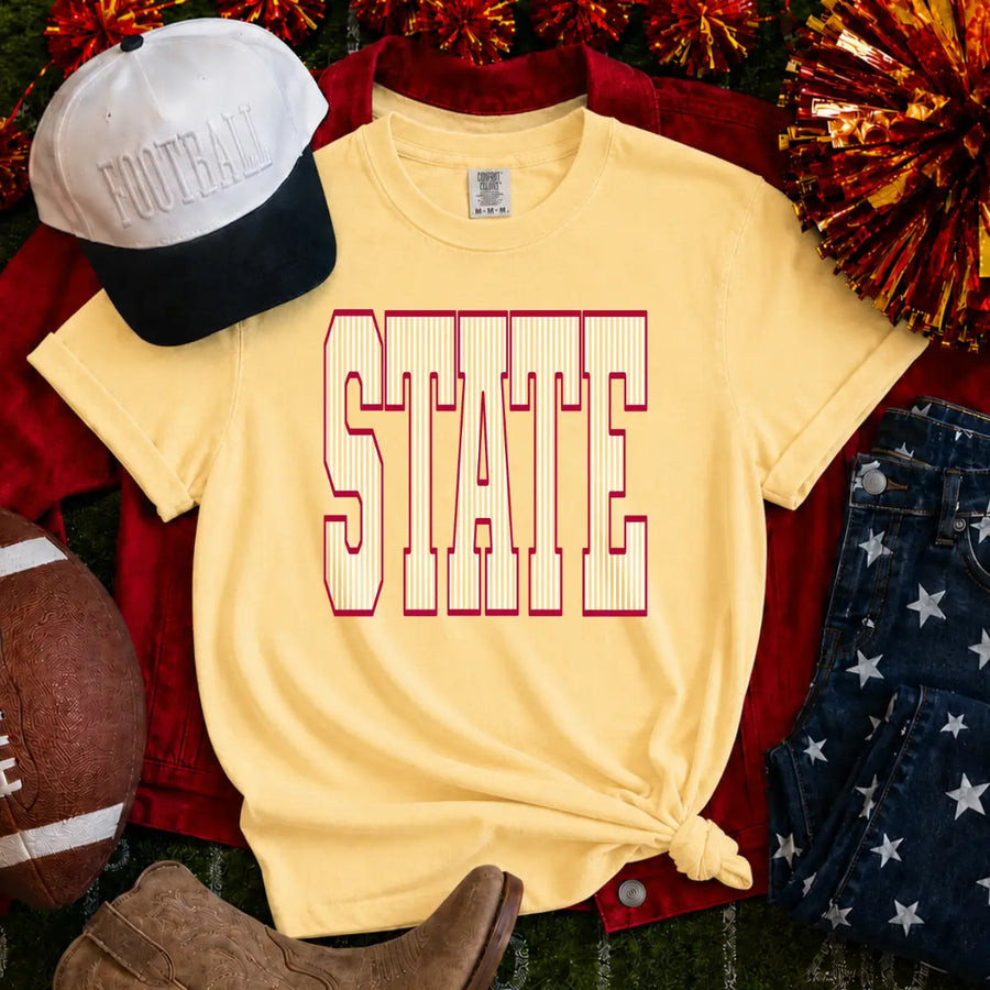 State Stripe Tee (2 Colors)