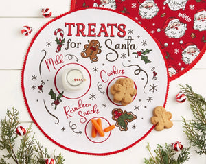 Cookies For Santa Round Placemat