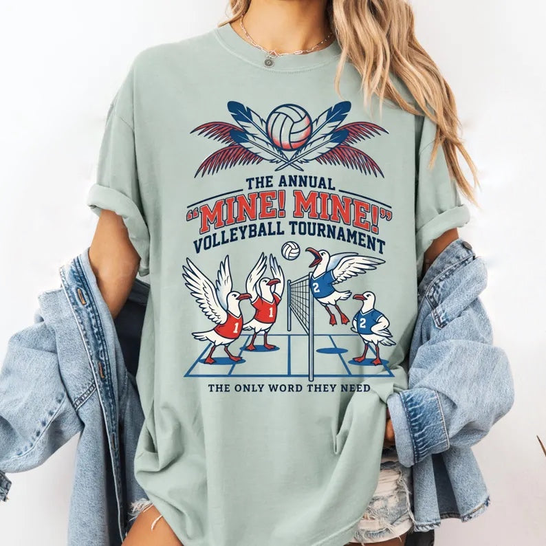 Mine Mine Volleyball Tournament Tee