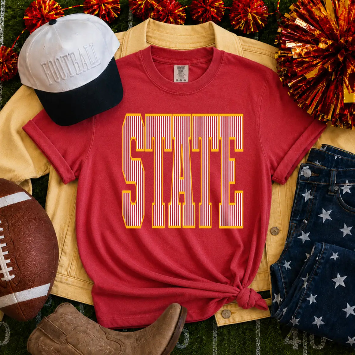 State Stripe Tee (2 Colors)
