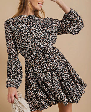 Annie Animal Print Dress