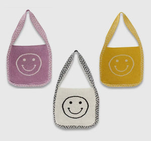 Boho Babe Smiles Tote Bag Crossbody (3 Colors)