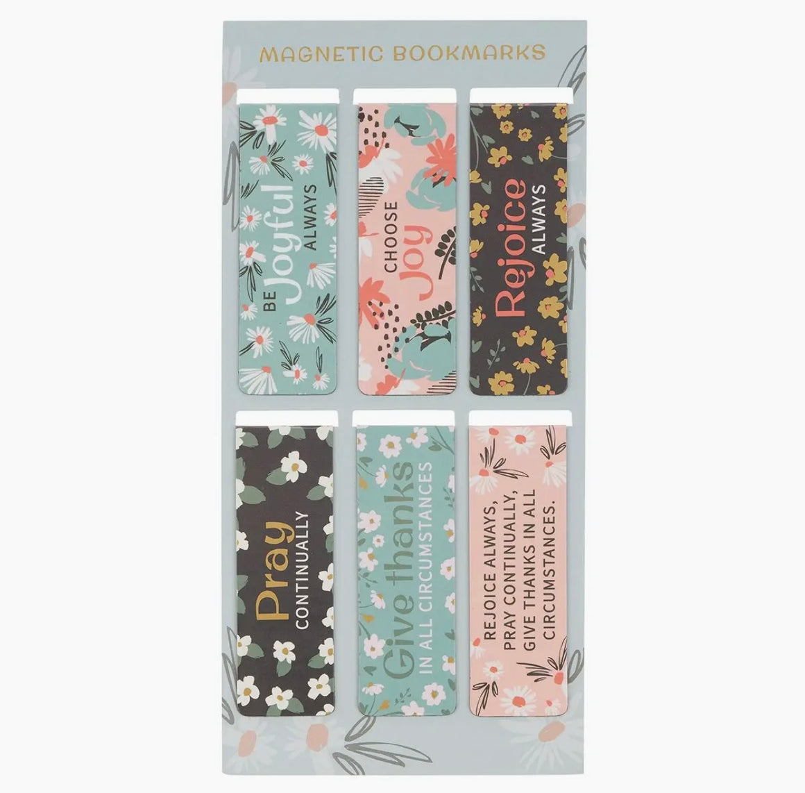 In The Moment Magnetic Bookmarks (5Styles)