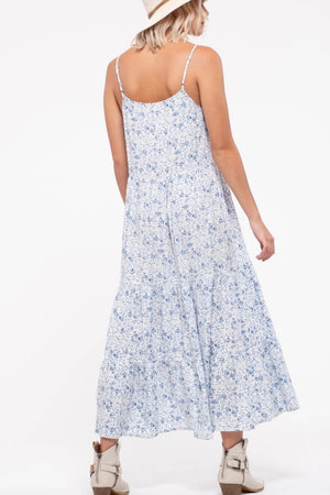 Breeze Floral Midi Dress