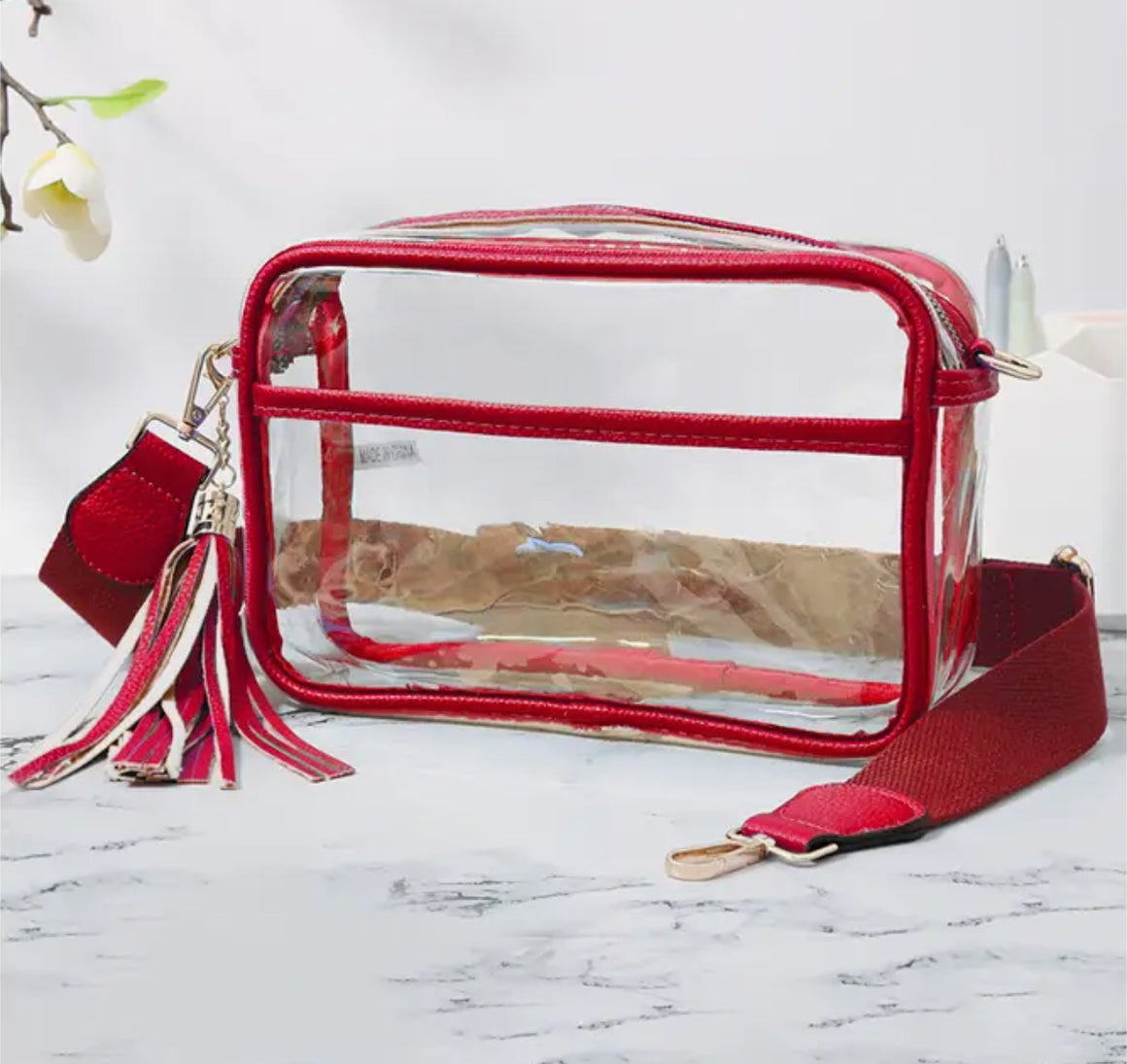 Game Day Clear Crossbody (2 Colors)
