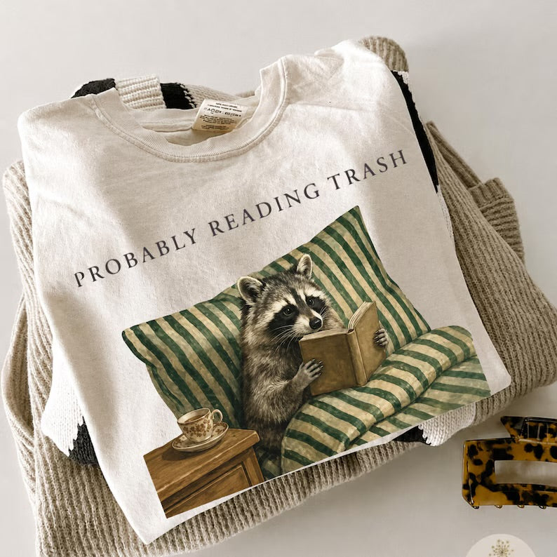 Probably Reading Trash Tee