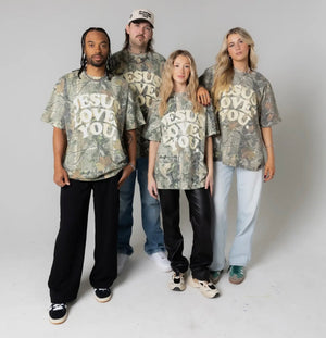 Jesus Loves You Camo Tee