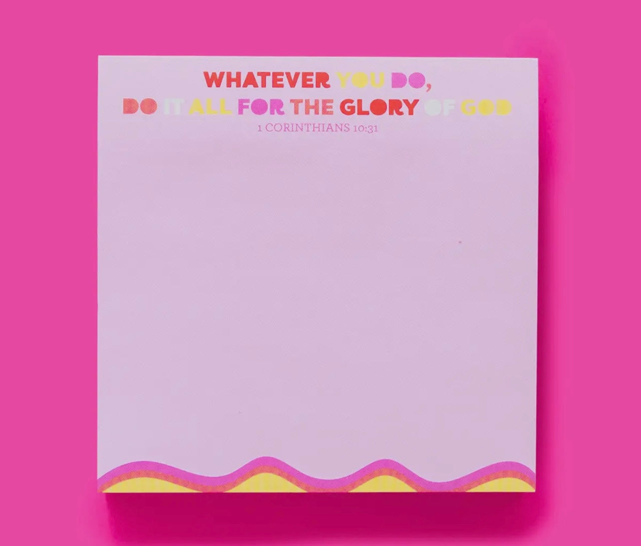 PBF Sticky Notes Bible Verses Pad
