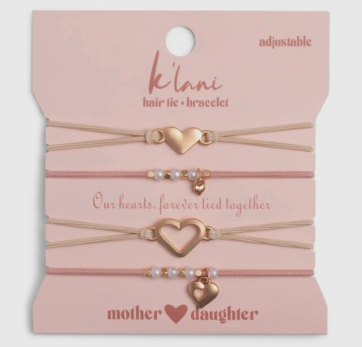 Mother Daughter Hair Tie Bracelets