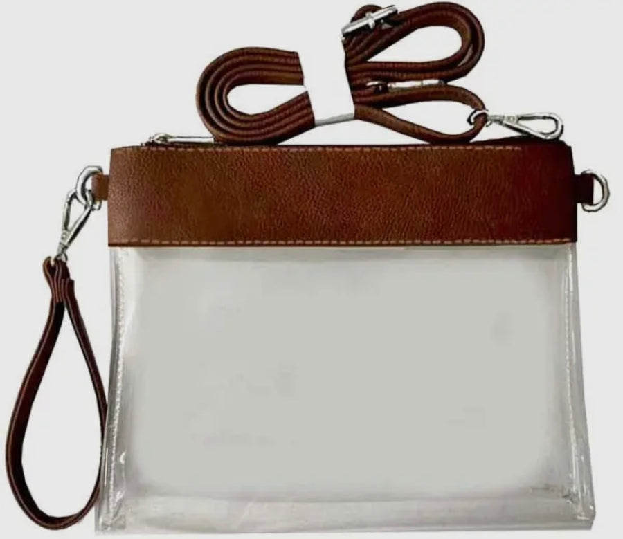Darby Clear Crossbody Bag (2 Colors)