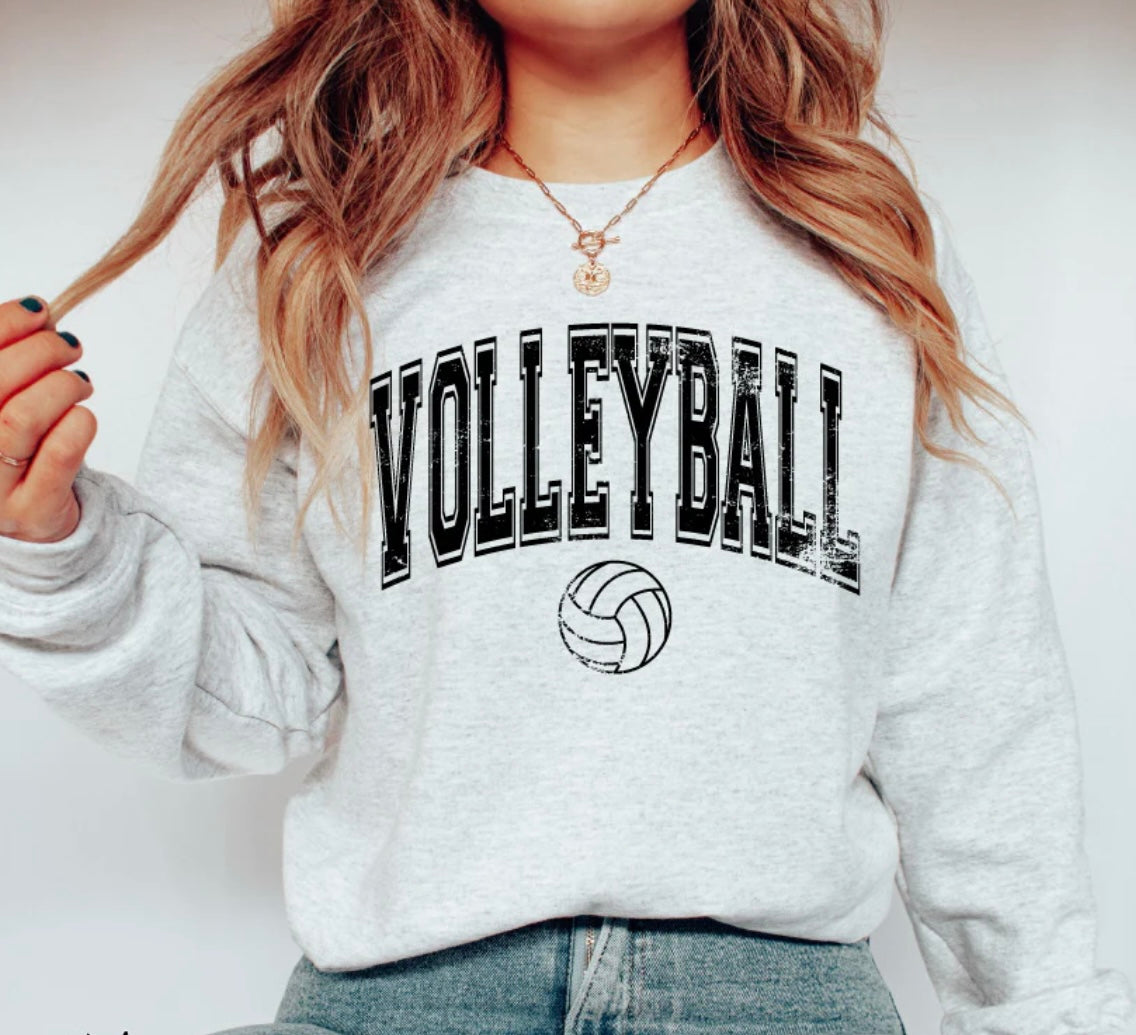 Volleyball Graphic Sweatshirt