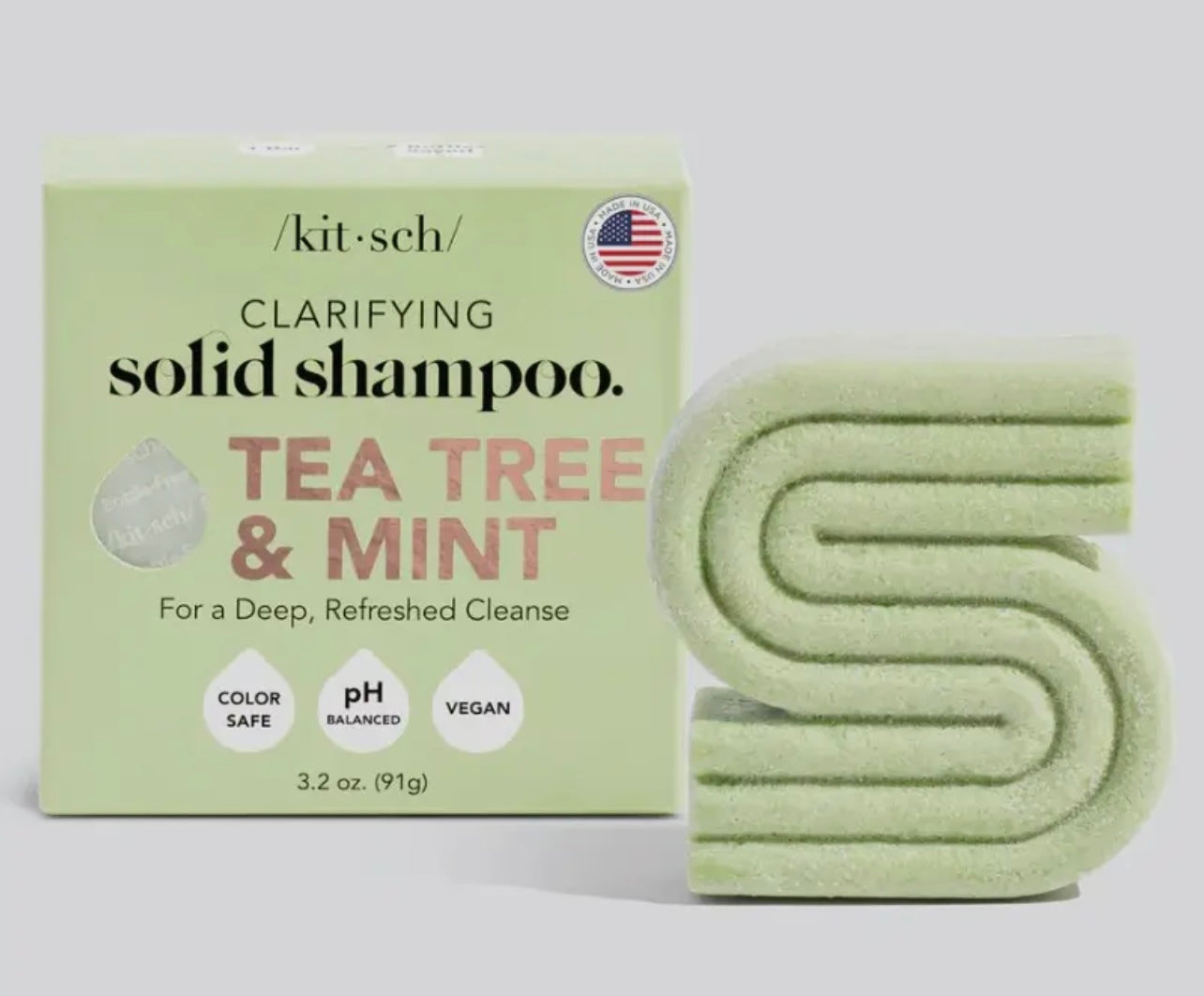 Kitsch Tea Tree & Mint Shampoo Bar