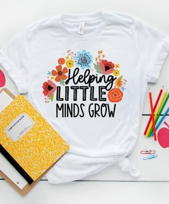 Helping Little Minds Grow Graphic