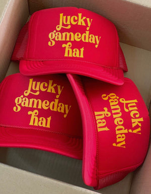 Lucky Game Day Trucker Hat (2 Colors)