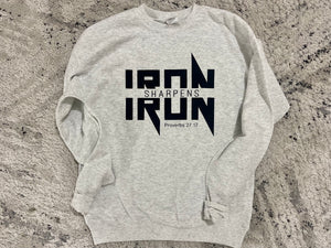 Iron Sharpens Iron Graphic Sweatshirt
